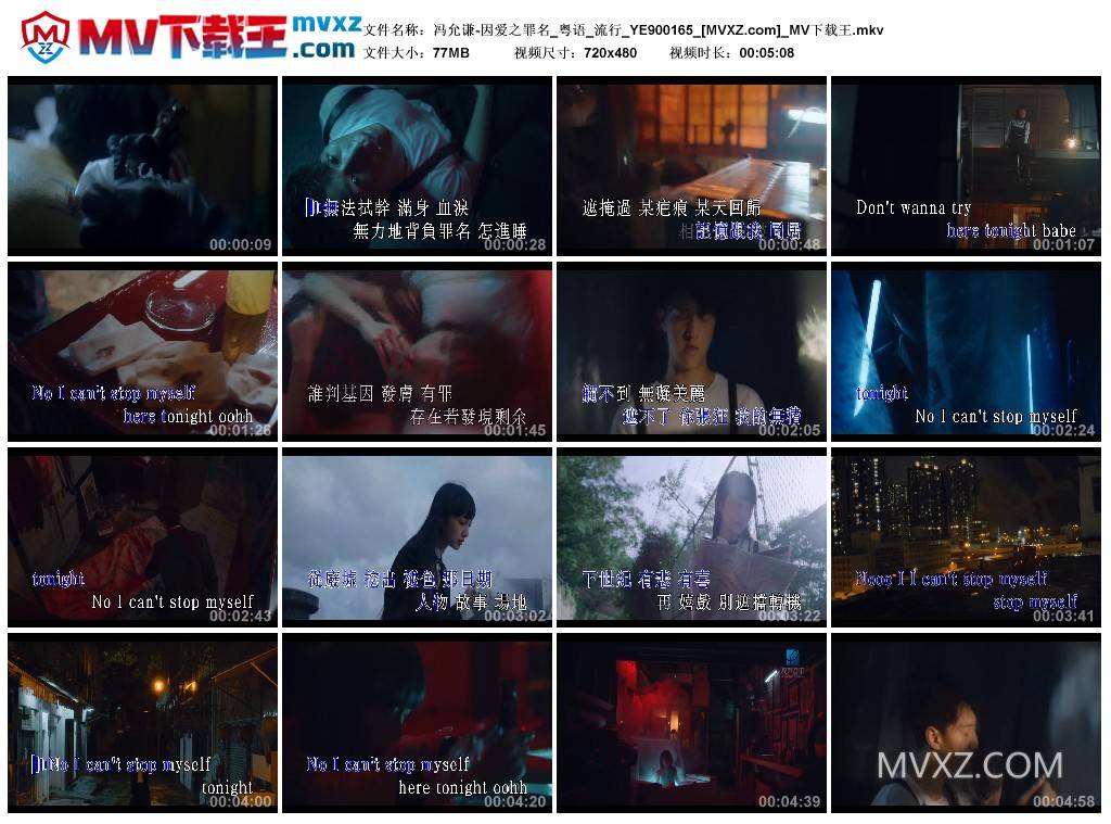 冯允谦-因爱之罪名_粤语_流行_YE900165